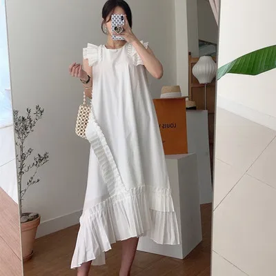 Wholesale 2021 Spring and Summer New Korean Simple Elegant Temperament Dress Sweet Wind Puff Sleeve Lace Split Dress, Black,apricot
Wholesale 2021 Spring and Summer New Korean Simple Elegant Temperament Dress Sweet Wind Puff Sleeve Lace Split Dress, Black,apricot