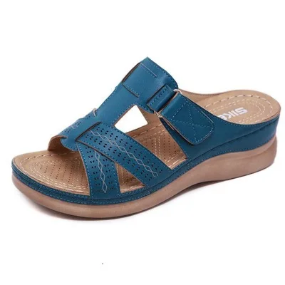 2021 Summer Women Wedge Sandals Premium Orthopedic Open Toe Sandals Vintage Anti-slip Leather Casual Female Platform Retro Shoes, Colorful
2021 Summer Women Wedge Sandals Premium Orthopedic Open Toe Sandals Vintage Anti-slip Leather Casual Female Platform Retro Shoes, Colorful