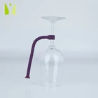 Tether Stemware Saver Flexible Silicone Wine Glass Holder Wine Cup Dishwasher Holder