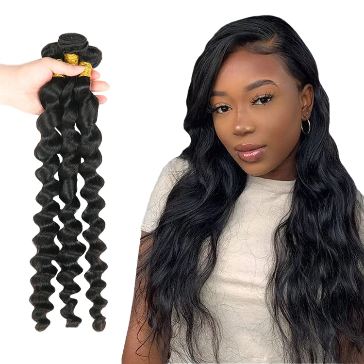 Natural Color Raw Temple Indian Hair 100% Unprocessed Extention Hair Loose Wave Bundles
Natural Color Raw Temple Indian Hair 100% Unprocessed Extention Hair Loose Wave Bundles