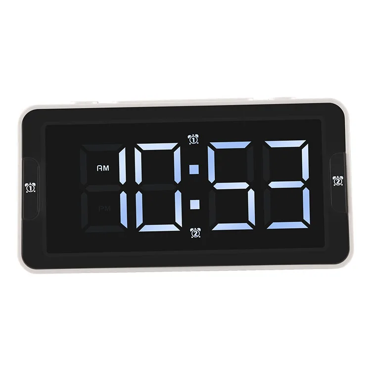 New Design Professional Minimalist Alarm Clock Speaker Digital Projection Alarm Clock, White
New Design Professional Minimalist Alarm Clock Speaker Digital Projection Alarm Clock, White