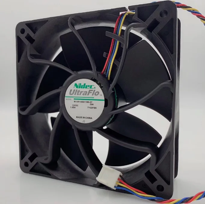 Factory Price Original Nidec 12V 1.65A W12E12BS11B5-07 Cooling Fan Bitcoin miner Fan for S9, S17
Factory Price Original Nidec 12V 1.65A W12E12BS11B5-07 Cooling Fan Bitcoin miner Fan for S9, S17
