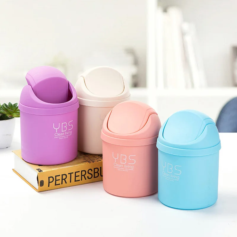 Wholesale Household Office Desktop Mini Plastic Reusable Waste Bins Car Mini Trash Can With Lid, As pictures
Wholesale Household Office Desktop Mini Plastic Reusable Waste Bins Car Mini Trash Can With Lid, As pictures