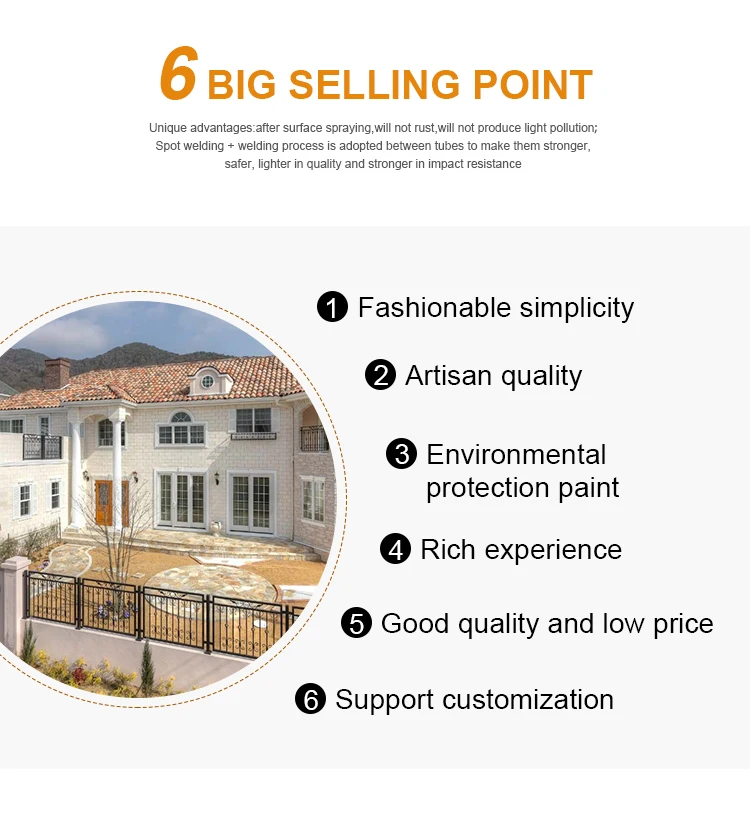 Simple Modern Sliding Entrance Iron Main Gate Design For Home