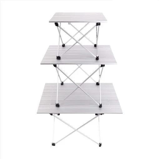 OEM Custom Outdoor Small BBQ Camp Picnic Camping Foldable Folding Fishing Aluminum Portable Camping Table
OEM Custom Outdoor Small BBQ Camp Picnic Camping Foldable Folding Fishing Aluminum Portable Camping Table