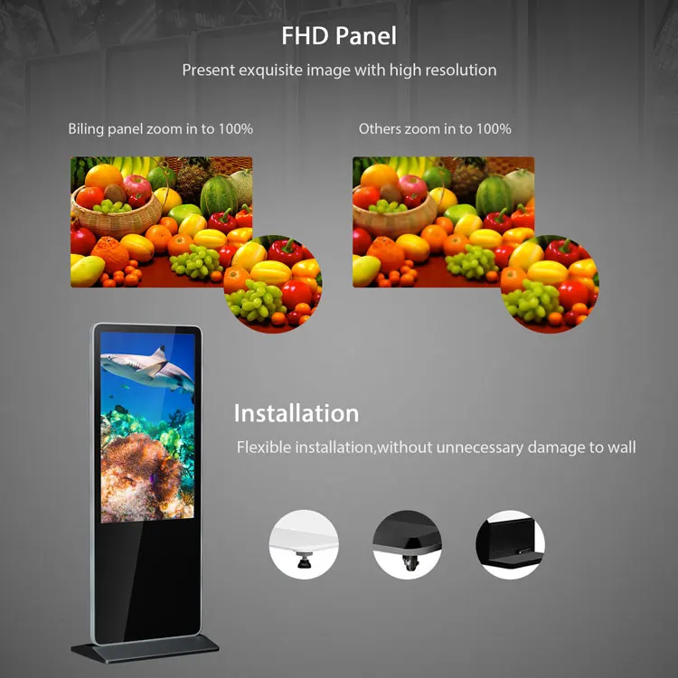 video player T49 Touch screen1080P