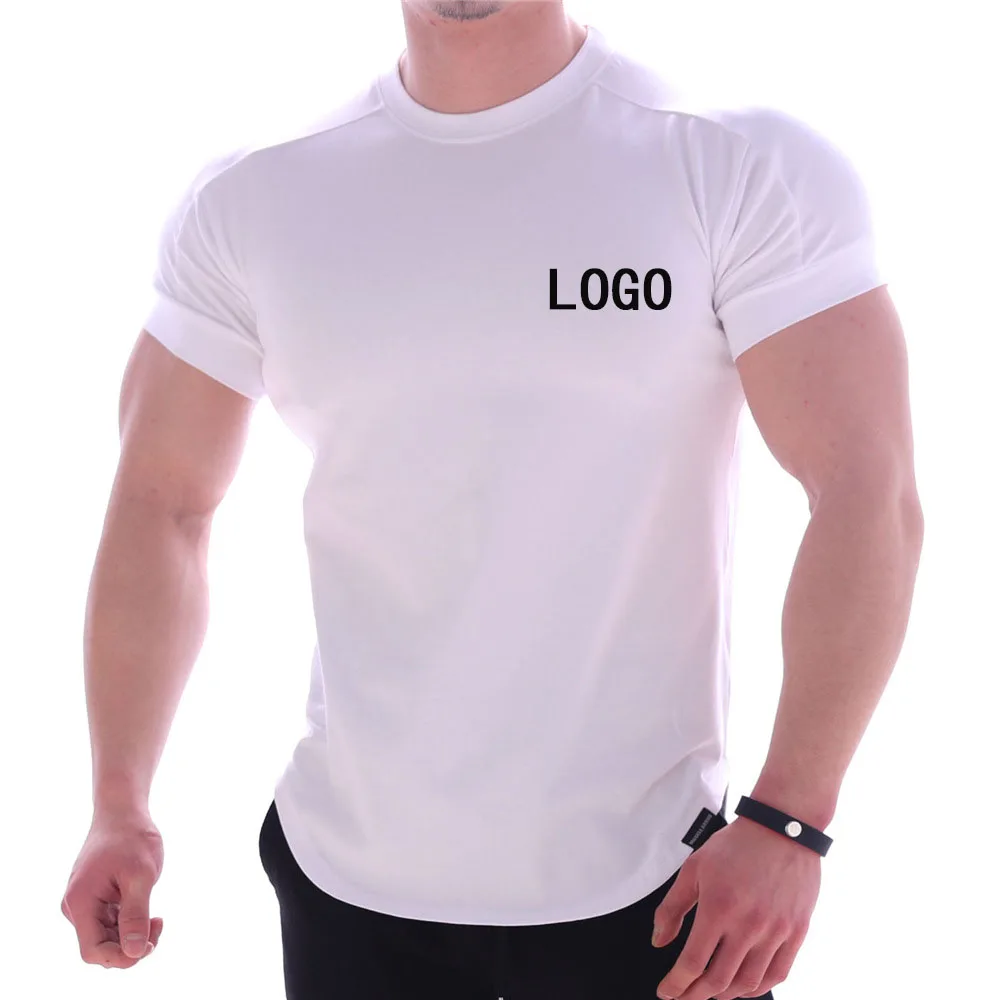 Plus size quality mens round neck t shirt Custom logo running training T shirt men Quick dry Elasticity gym workout t shirts
Plus size quality mens round neck t shirt Custom logo running training T shirt men Quick dry Elasticity gym workout t shirts