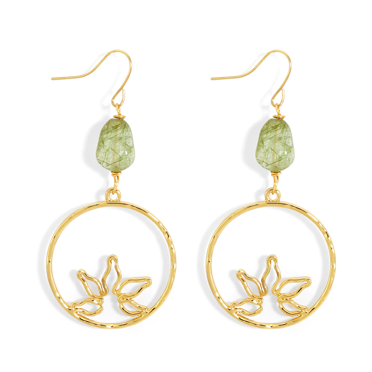 Cute light pink green natural stone zinc alloy round pendant earring hawaiian jewelry
Cute light pink green natural stone zinc alloy round pendant earring hawaiian jewelry