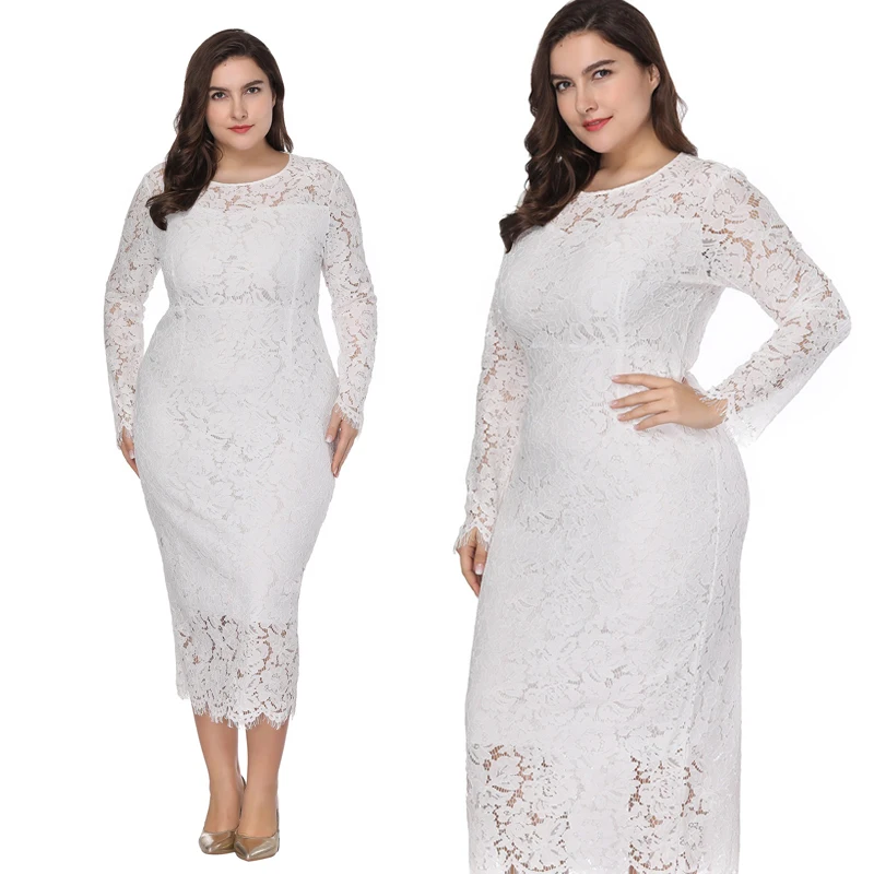 Plus size ladies Multi-color boutique clothing women pencil LACE elegant dresses Wholesale
Plus size ladies Multi-color boutique clothing women pencil LACE elegant dresses Wholesale