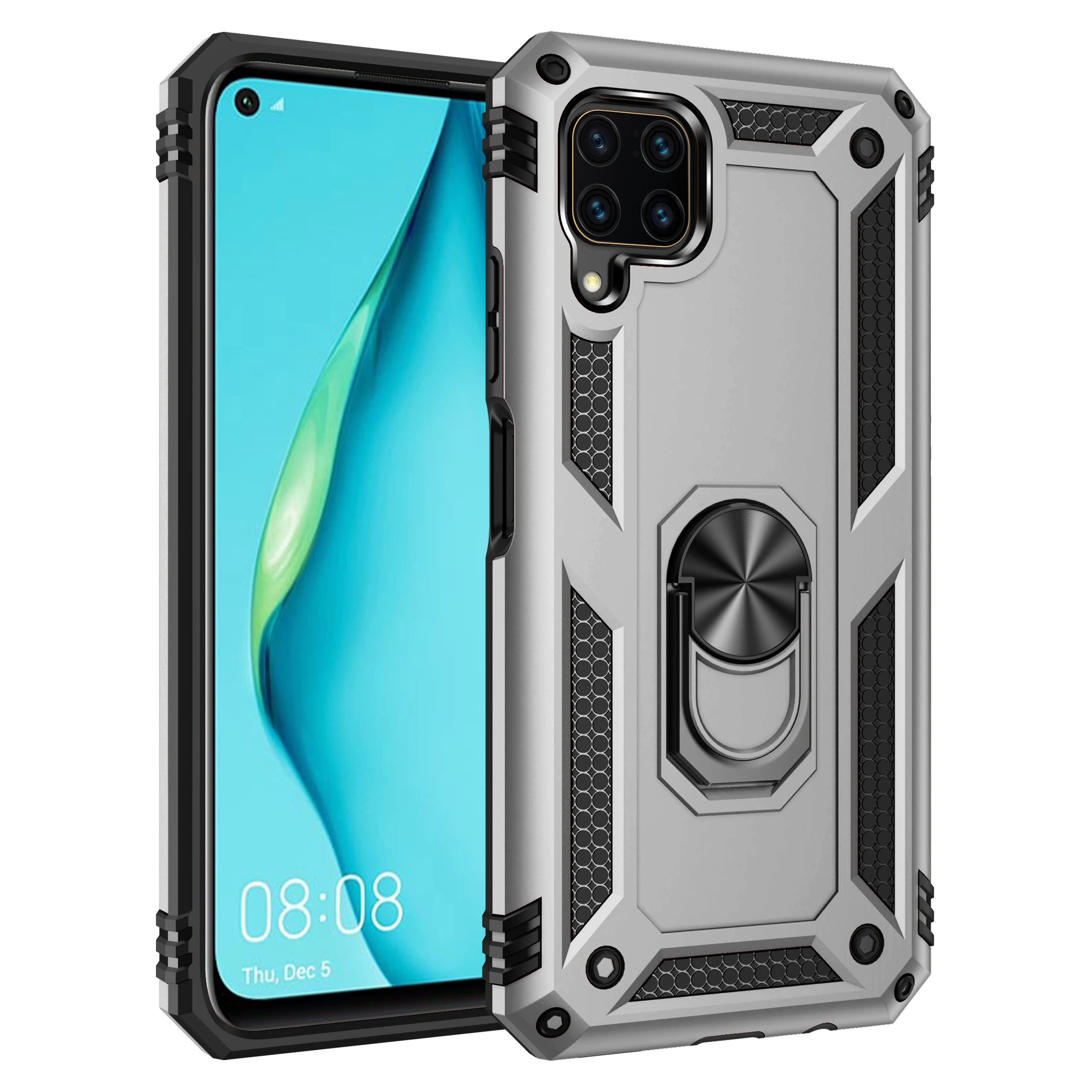 2019 New Arrivals Shockproof Bracket Ring Holder Car Magnet Armor Case For Huawei P40 lite/Nova 6 SE/Nova 7i, 6 colors
2019 New Arrivals Shockproof Bracket Ring Holder Car Magnet Armor Case For Huawei P40 lite/Nova 6 SE/Nova 7i, 6 colors