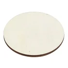 24 Pieces Unfinished 4 Inch Wood Circle Cutouts DIY Crafts wood carving art christmas decoration ornaments