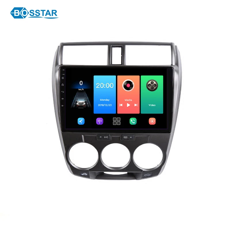 factory directly quad core android car mp3 stereo navigation system for honda old city with gps,radio,bt,wifi internet