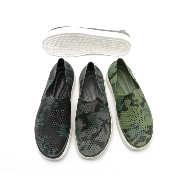 camouflage clogs