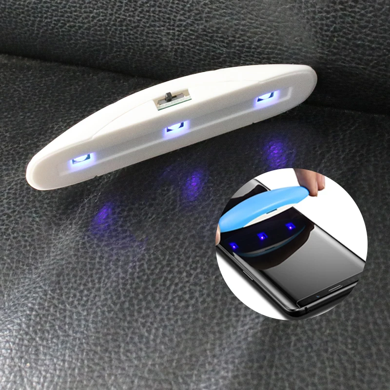 Flight UV Liquid Screen Protector Tempered Glass Film-assisted fast curing lamp LED light wave curing lamp
Flight UV Liquid Screen Protector Tempered Glass Film-assisted fast curing lamp LED light wave curing lamp