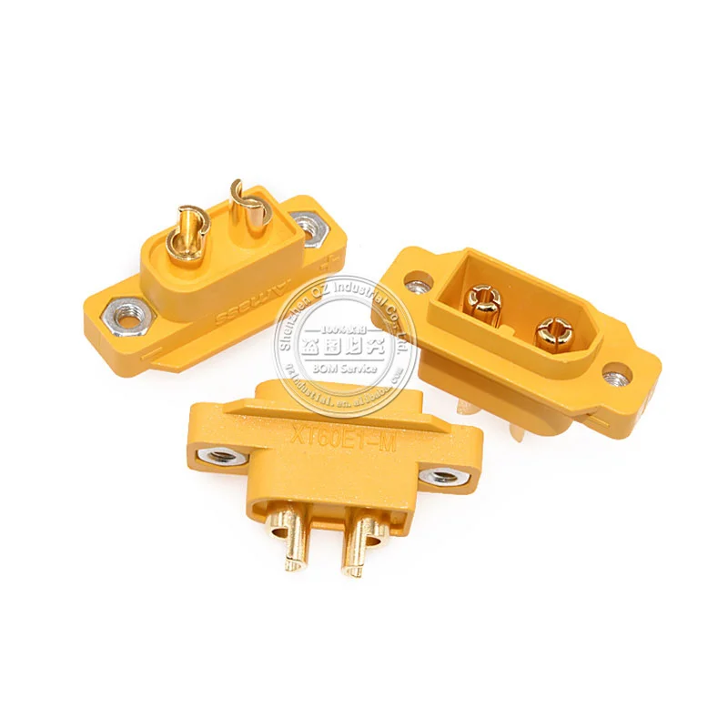 QZ 2P model airplane power battery interface banana plug model motor ESC plug male XT60E1-M
QZ 2P model airplane power battery interface banana plug model motor ESC plug male XT60E1-M