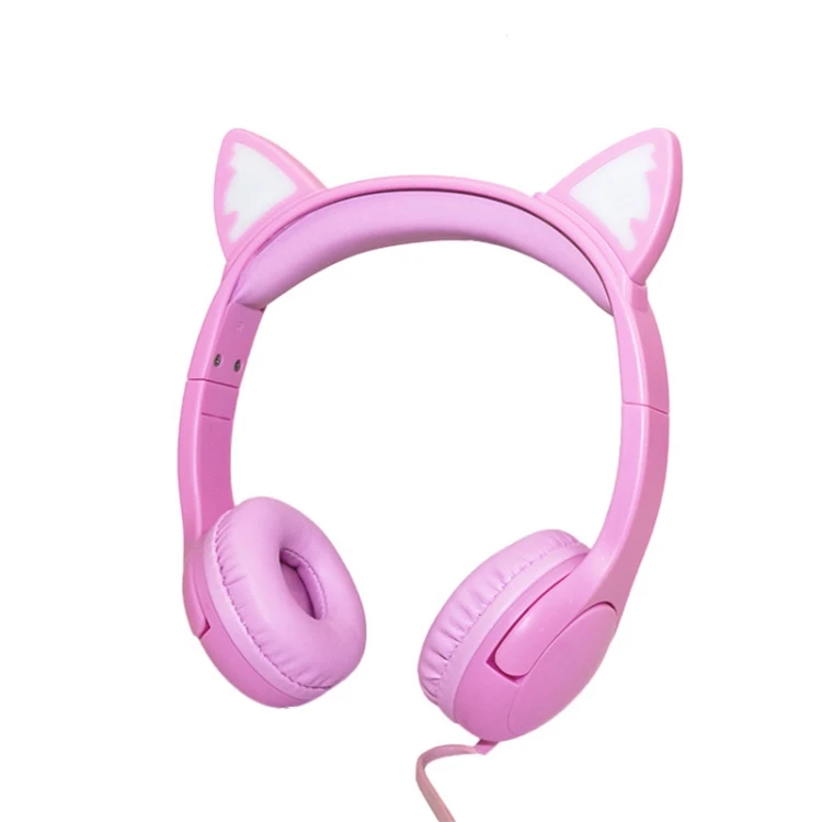 Dropshiping 3.5mm Wired RGB three-color LED lighting Children Learning Luminous Cat Ear Headset
Dropshiping 3.5mm Wired RGB three-color LED lighting Children Learning Luminous Cat Ear Headset