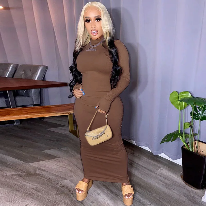 Long Sleeve Open Back Backless Bodycon Maxi Party Hollow Out Elegant Women Clothes 2020 Fall Winter Ladies Long Dress
Long Sleeve Open Back Backless Bodycon Maxi Party Hollow Out Elegant Women Clothes 2020 Fall Winter Ladies Long Dress