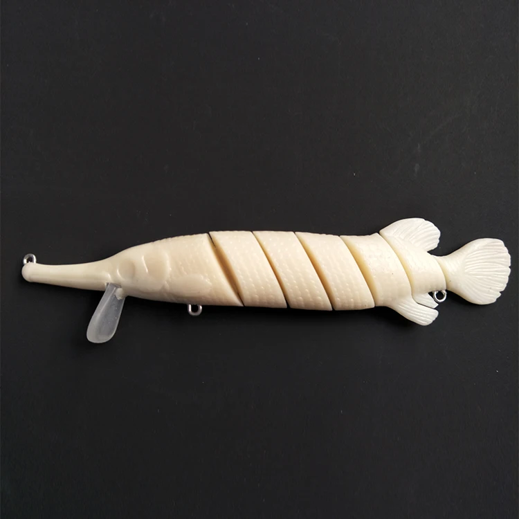 Top Seller Unpainted Blank 7 Segmented Garfish Lure 7inch 70g Body Multi-jointed Fishing Lure Bait
Top Seller Unpainted Blank 7 Segmented Garfish Lure 7inch 70g Body Multi-jointed Fishing Lure Bait