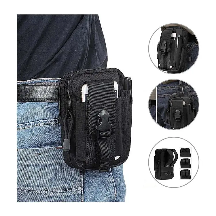 Running Hiking Outdoor Sports Molle Waist Pack Utility Fanny Mobile Phone Bags Belt Pouch, Customized color
Running Hiking Outdoor Sports Molle Waist Pack Utility Fanny Mobile Phone Bags Belt Pouch, Customized color