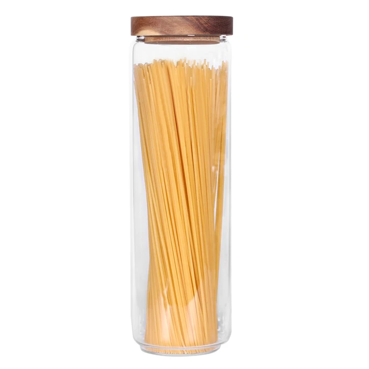 1550ml Heat resistant moisture-proof and insect proof acacia wood cover glass storage jar
1550ml Heat resistant moisture-proof and insect proof acacia wood cover glass storage jar