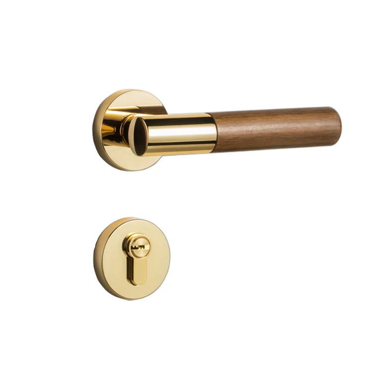 New product fashion zinc alloy walnut Door Handle bedroom door lock set CL-0641, As shown
New product fashion zinc alloy walnut Door Handle bedroom door lock set CL-0641, As shown