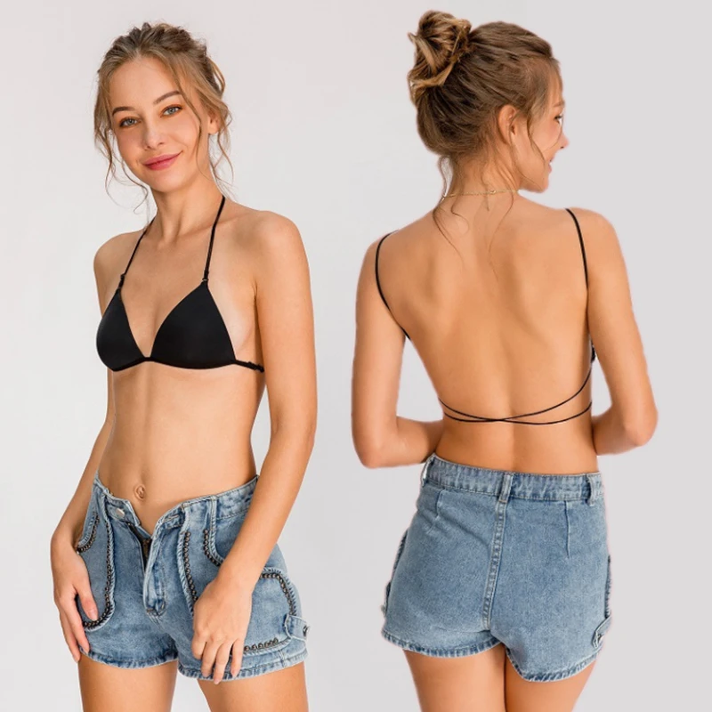 Hight Quality Invisible Comfortable 32 Size Backless Bra Seamless Girls Ladies Black White Xl Plump Bra, As picture
Hight Quality Invisible Comfortable 32 Size Backless Bra Seamless Girls Ladies Black White Xl Plump Bra, As picture