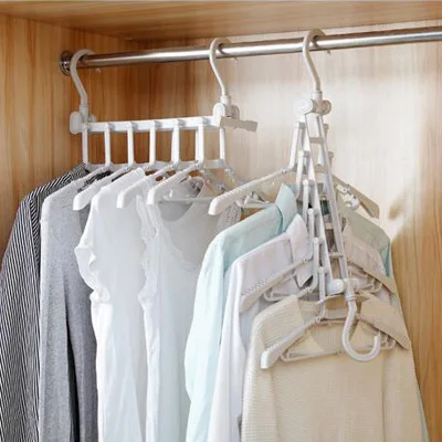 Household foldable magic hanger, multi-function retractable wide-shoulder non-slip clothes support multi-layer drying rack
Household foldable magic hanger, multi-function retractable wide-shoulder non-slip clothes support multi-layer drying rack