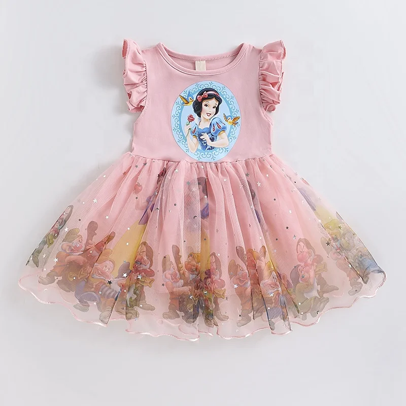 2021 Summer New European Design cartoon pattern sequins kids toddler baby girl party tutu dresses, As the picture shows
2021 Summer New European Design cartoon pattern sequins kids toddler baby girl party tutu dresses, As the picture shows