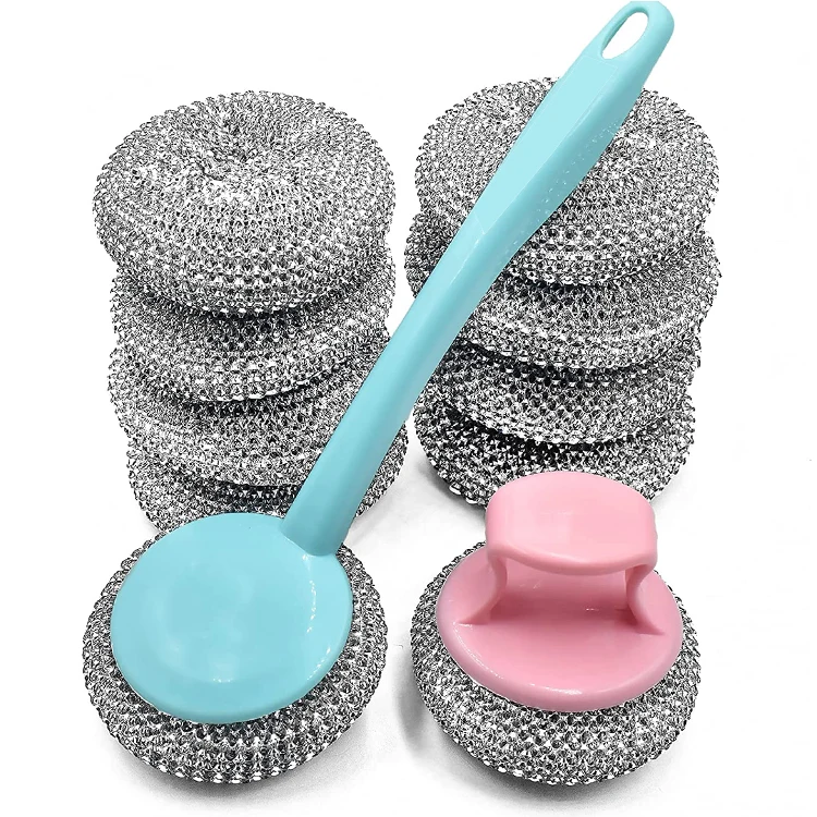 2022 Hot sale Tabletex Stainless Steel Sponges Scrubbers PET Cleaning Ball with Handle
2022 Hot sale Tabletex Stainless Steel Sponges Scrubbers PET Cleaning Ball with Handle