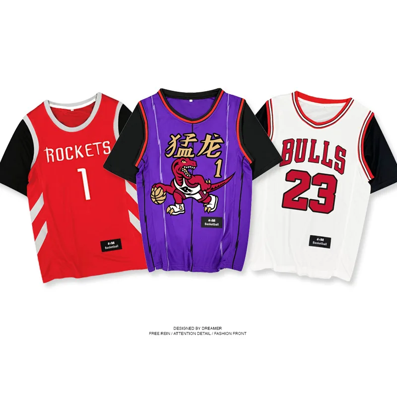 Wholesale Custom Leonard Mcgrady Raptors Retro Jersey FakeTwo-Piece Short-Sleeved T-Shirt Kobe No. 8 Basketball Top, Customized color
Wholesale Custom Leonard Mcgrady Raptors Retro Jersey FakeTwo-Piece Short-Sleeved T-Shirt Kobe No. 8 Basketball Top, Customized color