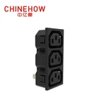 Standard Grounding Power Set Ac Socket Chinehow IEC C13 PDU Power Socket 250V AC Socket PDU Set Socket