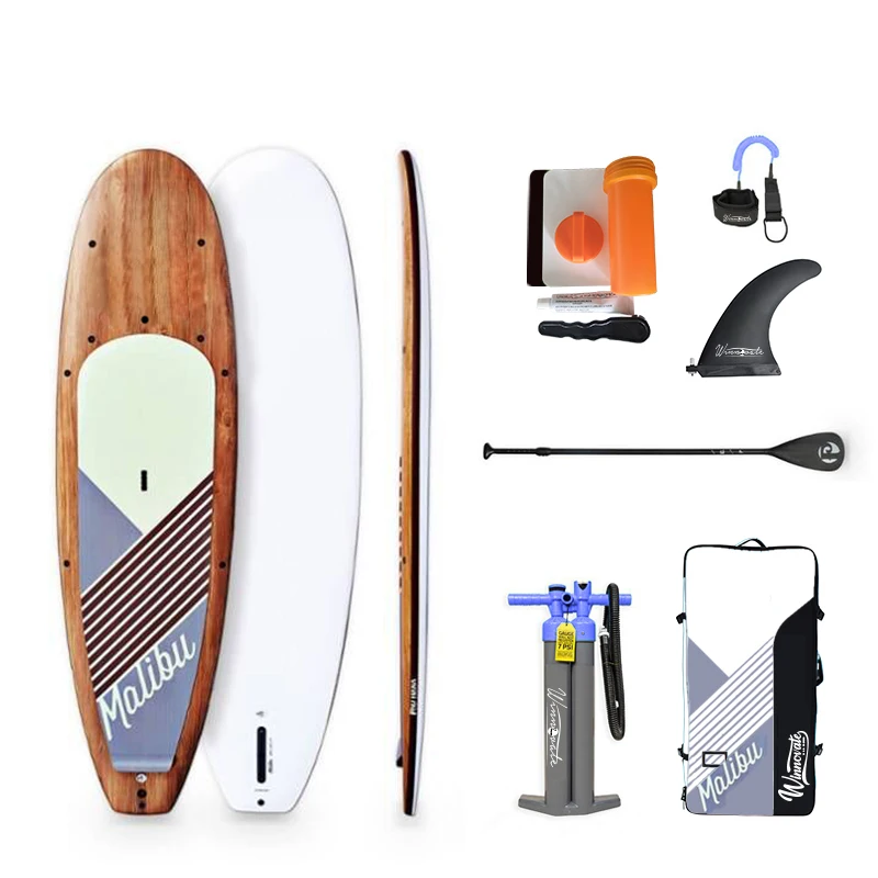 WINNOVATE1303 Drop Shipping Wood Inflatable Paddle windsurf sup wholesale paddle board
WINNOVATE1303 Drop Shipping Wood Inflatable Paddle windsurf sup wholesale paddle board