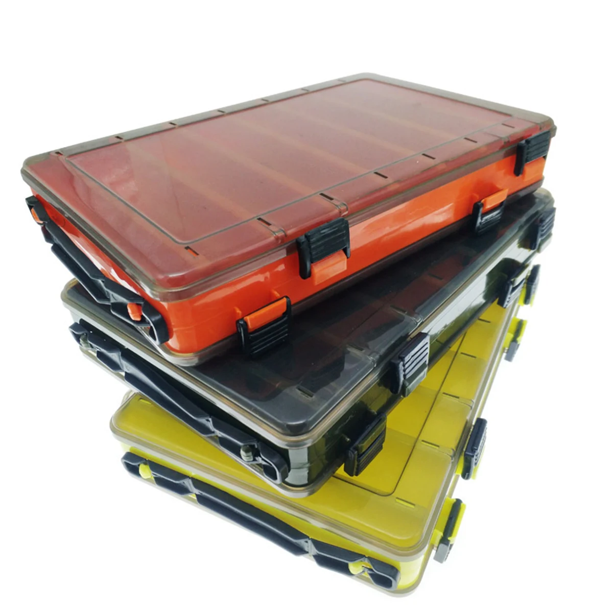 Fishing Lure Box Double Sided Tackle Storage Tray 14 Compartment Waterproof Visible Plastic Box Fishing Tackle Container
Fishing Lure Box Double Sided Tackle Storage Tray 14 Compartment Waterproof Visible Plastic Box Fishing Tackle Container
