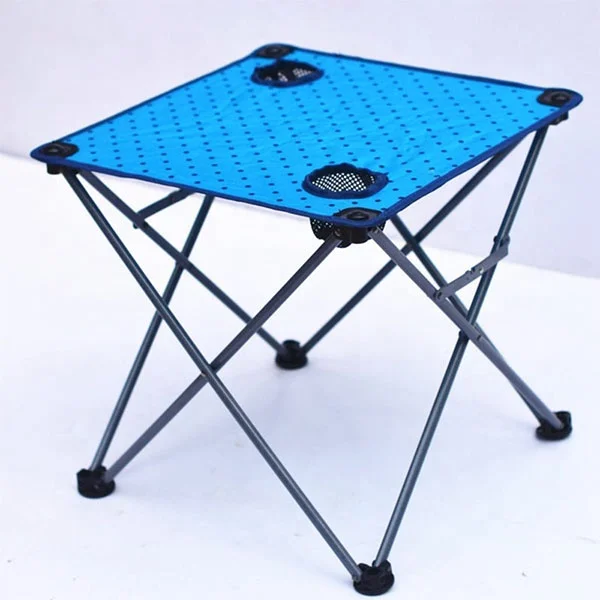 

Outdoor folding mini cloth table picnic barbecue camping portable folding beach table leisure drive small table