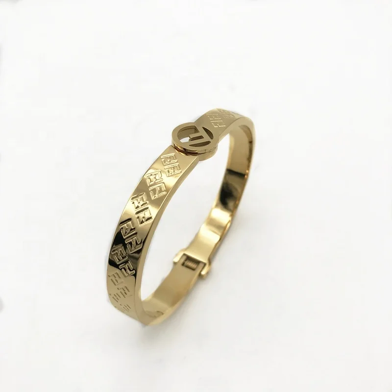 High quality 316l stainless steel jewelry gold stainless steel bracelets for women, Golden primary colors
High quality 316l stainless steel jewelry gold stainless steel bracelets for women, Golden primary colors