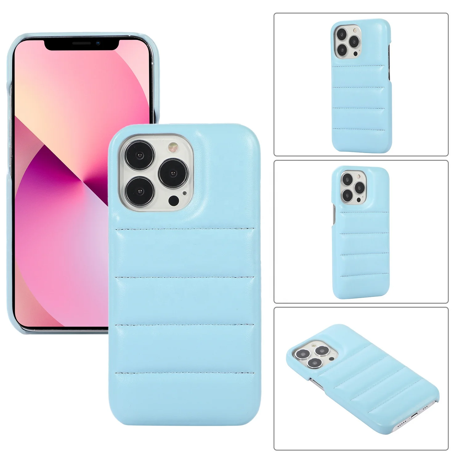 Hot Sale Custom Fashion Silver Soft Cotton Down Jacket Handy Puffer Phone Case For Iphone 11 12 13 Pro Max, 8 colors
Hot Sale Custom Fashion Silver Soft Cotton Down Jacket Handy Puffer Phone Case For Iphone 11 12 13 Pro Max, 8 colors