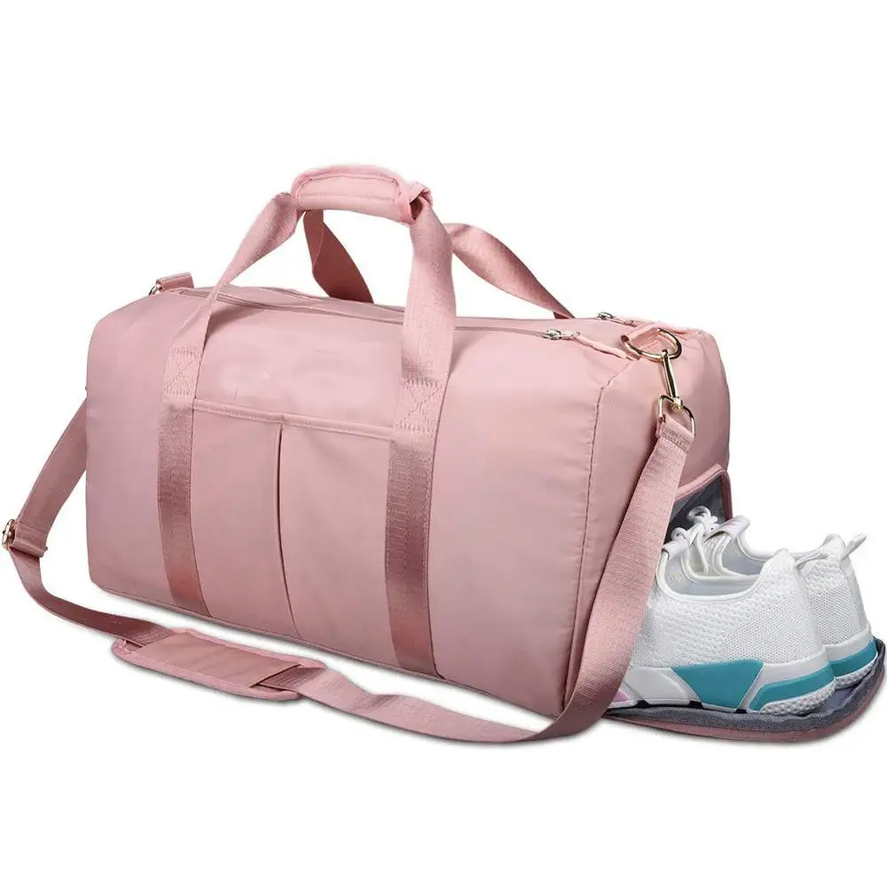 pink fitness bag