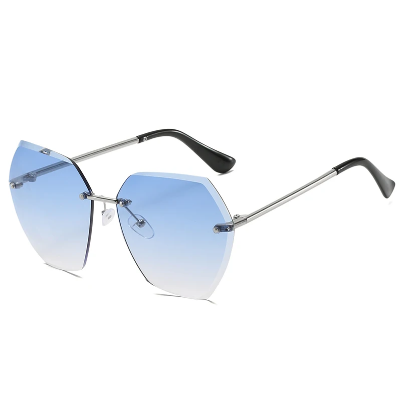 2021 new arrivals Fashion ladies frameless sun glassesMetal frame shades Pentagonal Marine sunglasses Rimless
2021 new arrivals Fashion ladies frameless sun glassesMetal frame shades Pentagonal Marine sunglasses Rimless