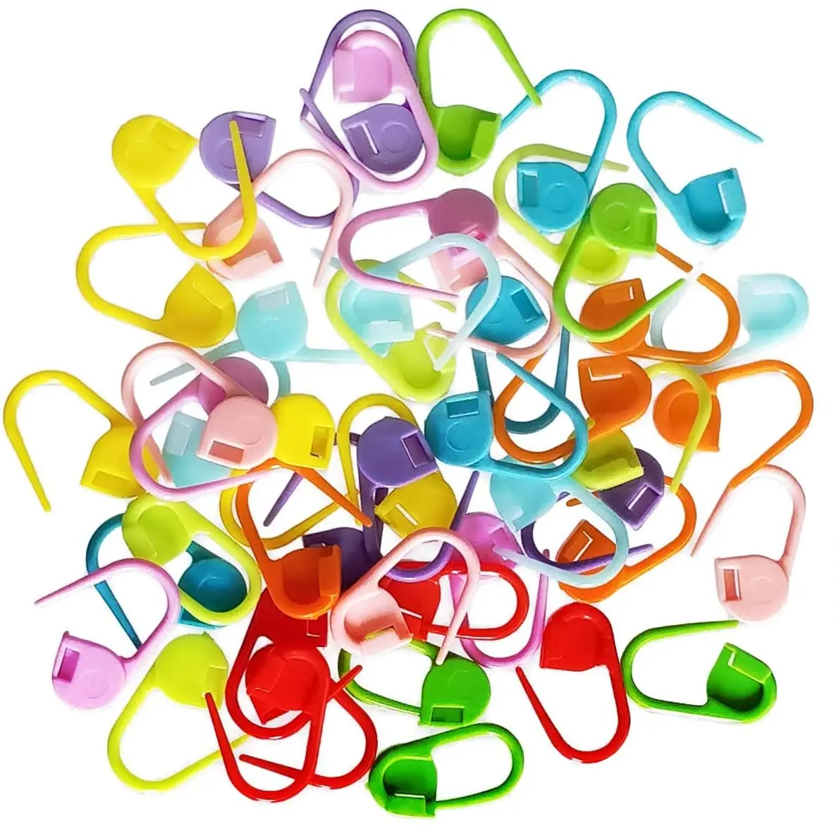 Wholesale 1000Pcs/Bag Mixed Color Plastic Knitting Tool Locking Stitch Markers Knitting Needle Clip Hook
Wholesale 1000Pcs/Bag Mixed Color Plastic Knitting Tool Locking Stitch Markers Knitting Needle Clip Hook