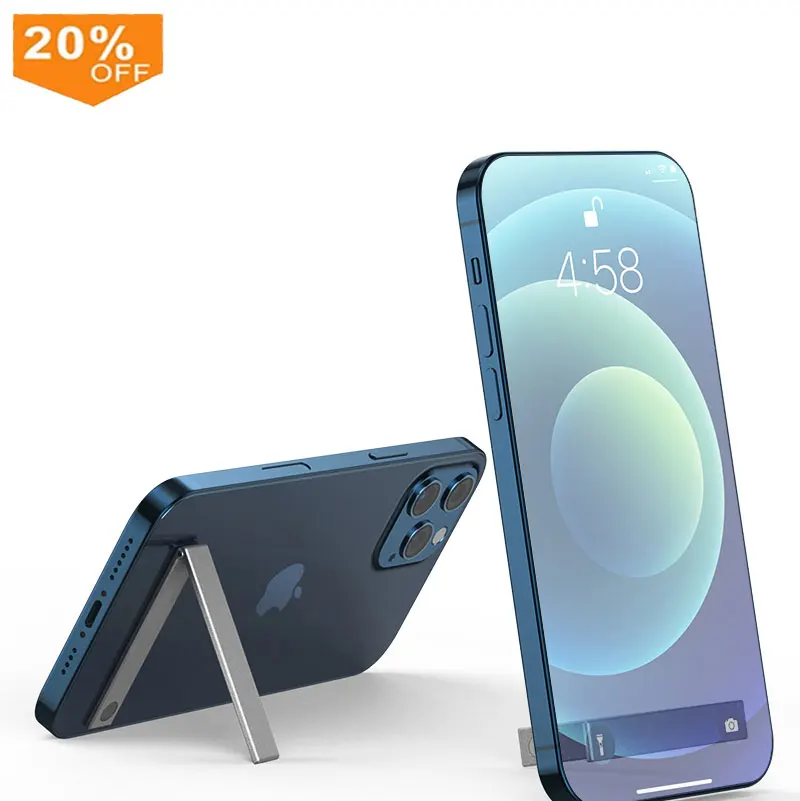Souvenir Back Phone Stand Holder Invisible Mini Phone Stand Card Phone Stand For Back, Silver
Souvenir Back Phone Stand Holder Invisible Mini Phone Stand Card Phone Stand For Back, Silver