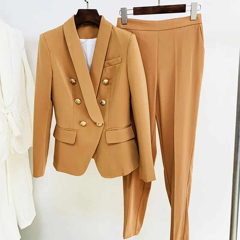 A5715 Fashion Women New Blazer and Long Pant Two Piece Plus Size Women's Suits & Tuxedo Lady Suit Coat Pant
A5715 Fashion Women New Blazer and Long Pant Two Piece Plus Size Women's Suits & Tuxedo Lady Suit Coat Pant