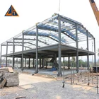 Fast Build Metal Construction Factory Shed Design Prefabricated Light Steel Warehouse
