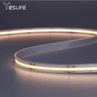 High Density Flexible heat resistant warm white led strip lights IP65 Waterproof