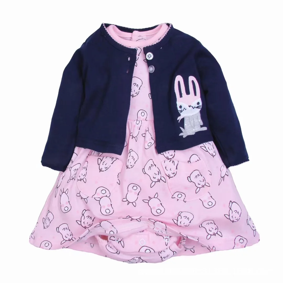 Children clothing infant cotton cardigan small shawl short-sleeved skirt two piece set, Multi color
Children clothing infant cotton cardigan small shawl short-sleeved skirt two piece set, Multi color