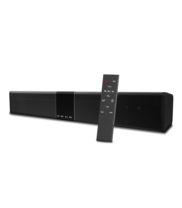 GAS-8040 20W Subwoofer Soundbar Bluetooth Bass Wireless Speaker 4400Mah Portable With Remote Control LCD Display Home Theater TV - ANKUX.COM