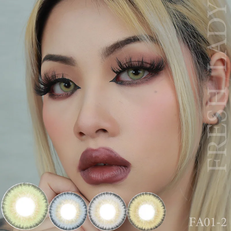 Liangguo Fresh Lady La Girl Collection Wholesale Circle eye color contact lenses
Liangguo Fresh Lady La Girl Collection Wholesale Circle eye color contact lenses