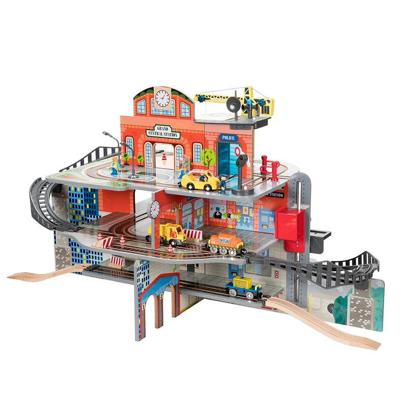 large train track set