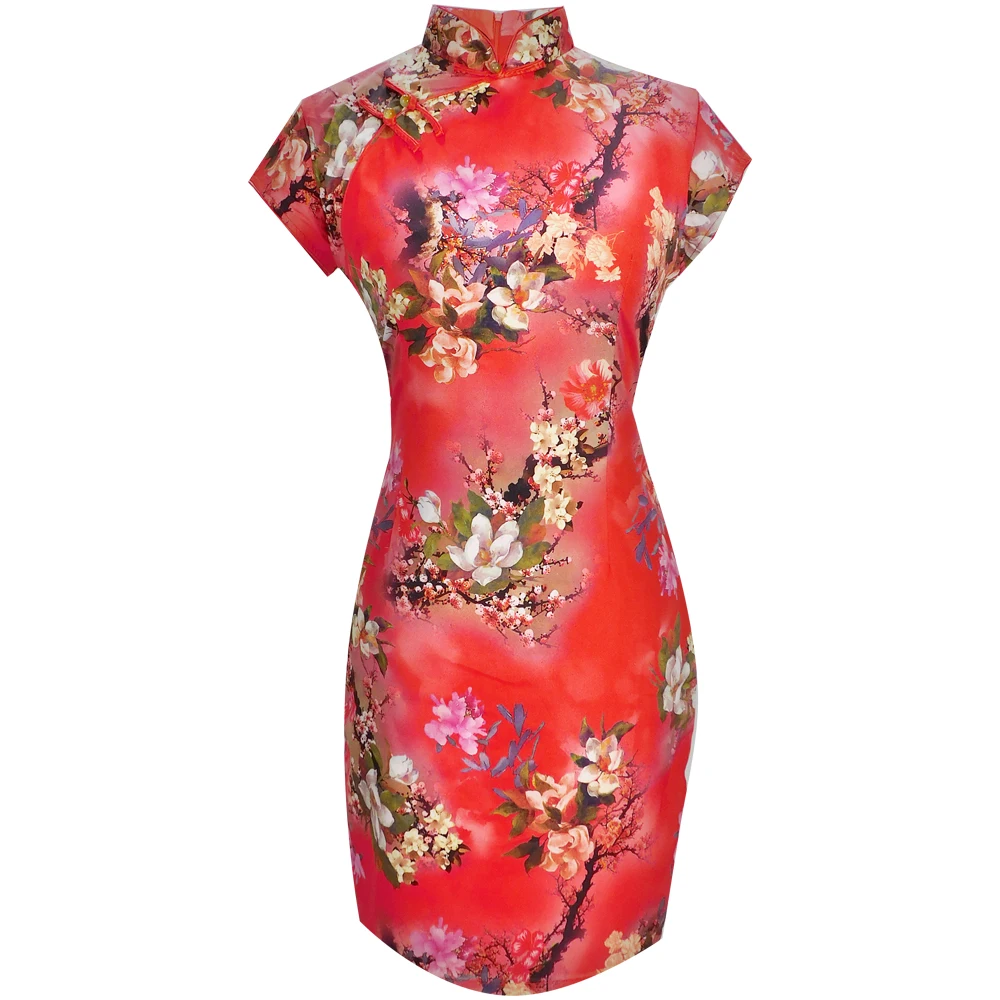 New Design Lady Chinese Traditional Slimming Cheongsam Qipao For Girls 
New Design Lady Chinese Traditional Slimming Cheongsam Qipao For Girls