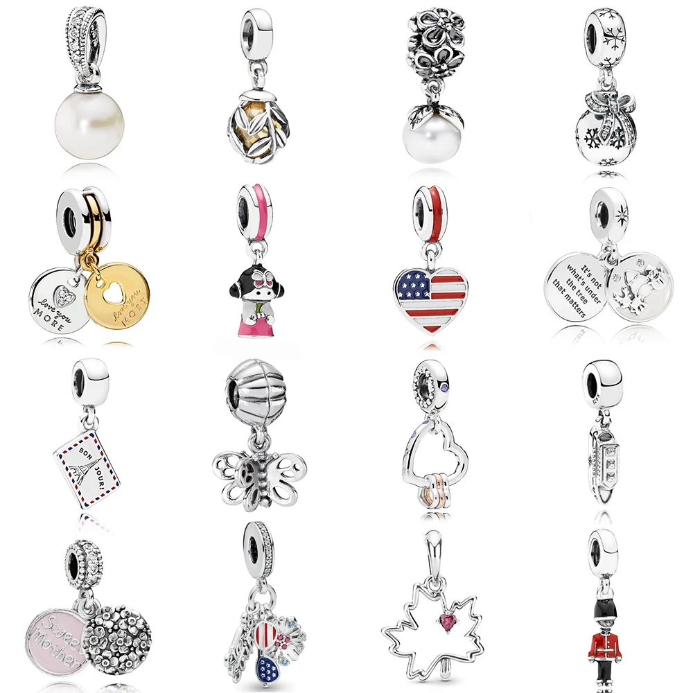 2021 NEW 100% 925 Sterling Silver Maple Leaf Soldier Butterfly Girl Charm Pendant For DIY Bracelet Women Original Jewelry Gift
2021 NEW 100% 925 Sterling Silver Maple Leaf Soldier Butterfly Girl Charm Pendant For DIY Bracelet Women Original Jewelry Gift
