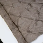 100% polyester elastic embroidered suede fabric for cover